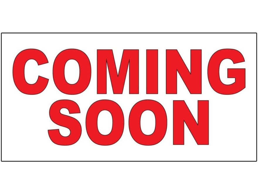 Coming Soon Red Decal Sticker Retail Store Sign 4 5 X 12 Inches Amazon sg Industrial And Scientific