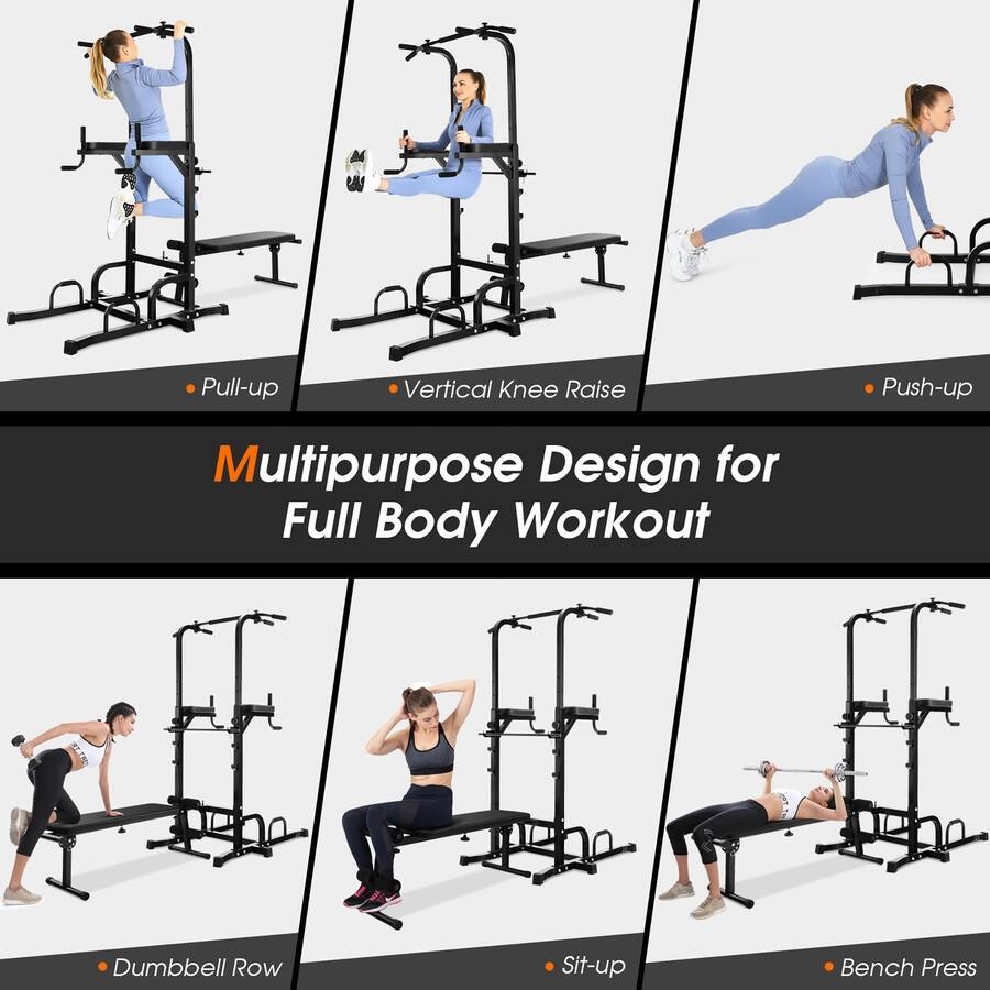 Printable Power Tower Workout Chart