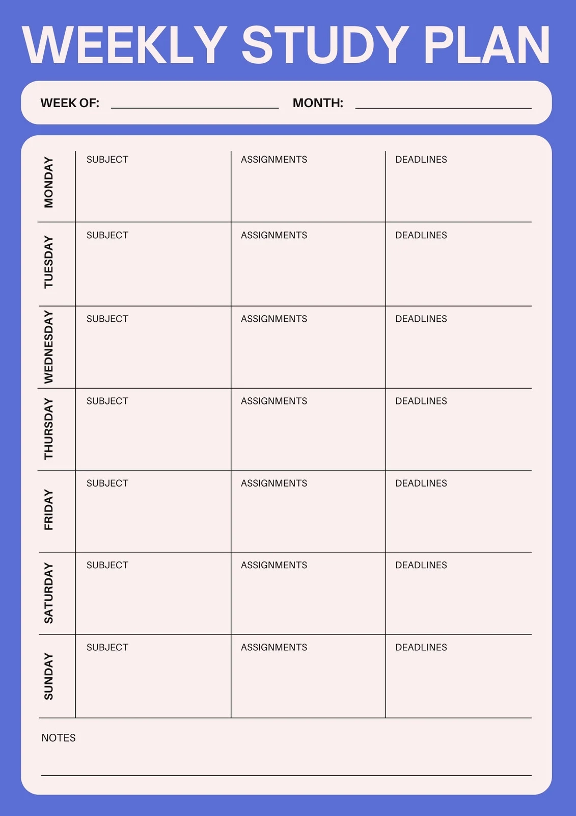 Customize 540 Student Planner Templates Online Canva