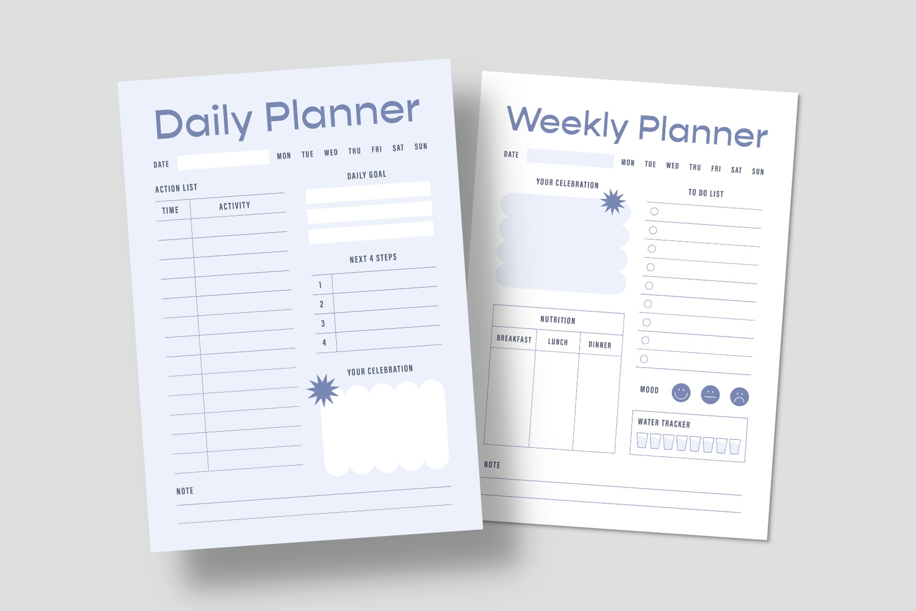 Daily Planner Template AI EPS INDD BrandPacks Daily Planner Template AI EPS INDD BrandPacks