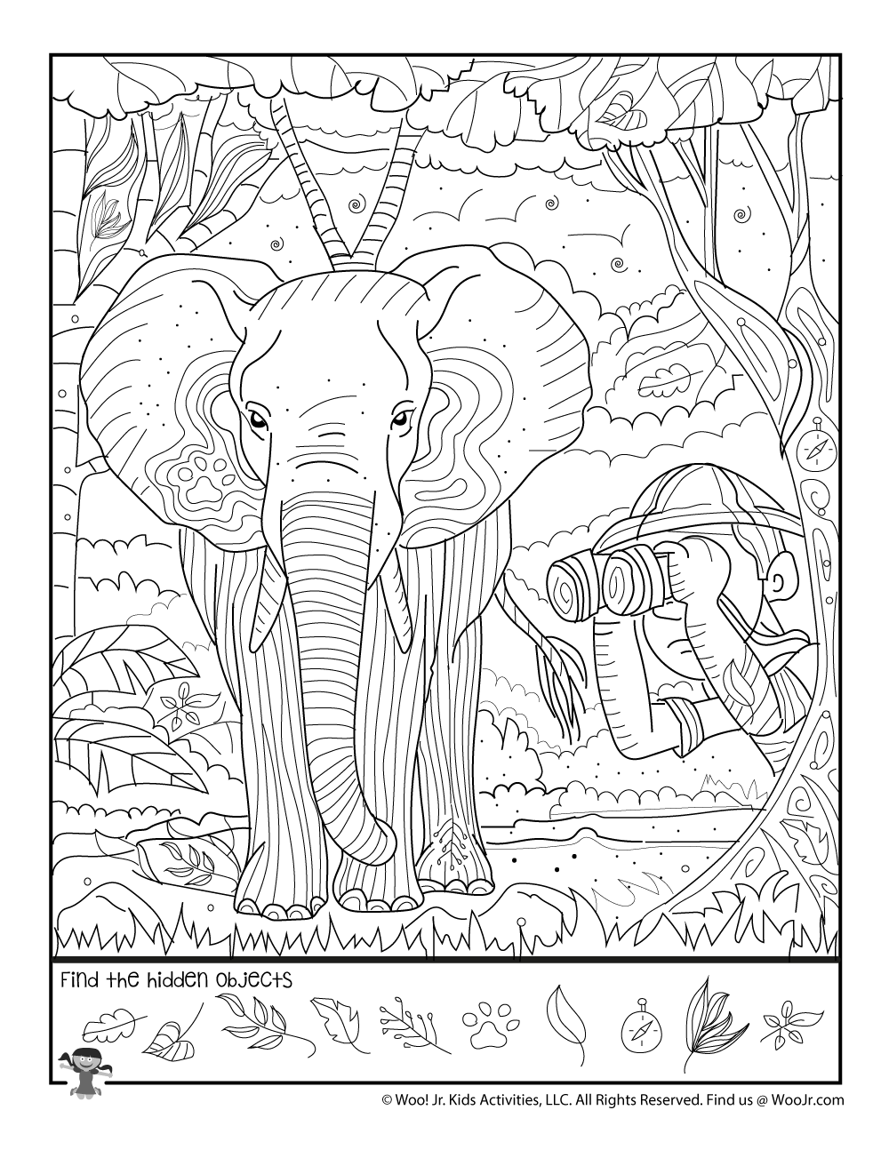 Printable Hidden Picture Sheets