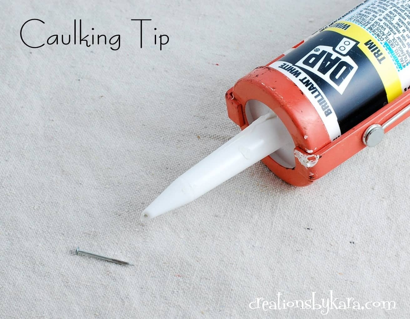 Printable Guide To Caulking