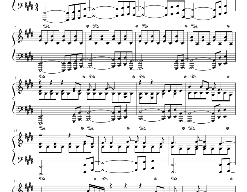 Don t Stop Believin Journey Sheet Music For Piano Solo MuseScore