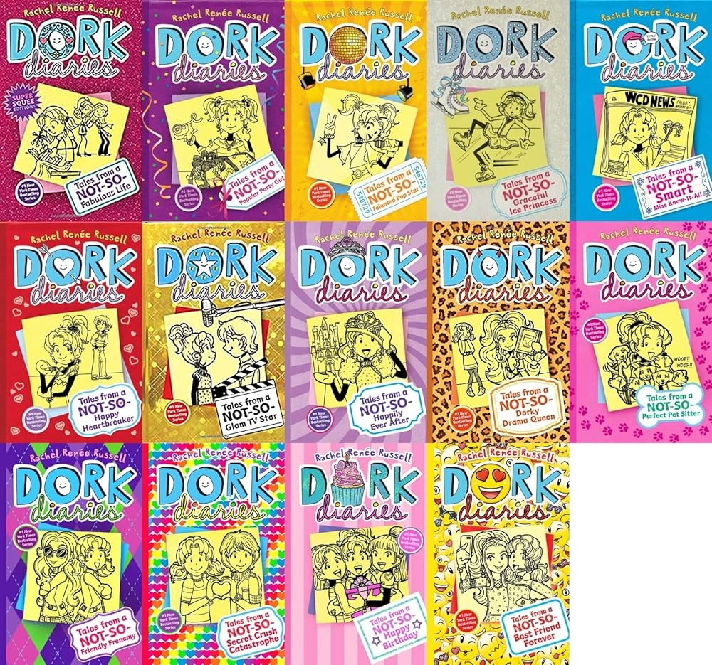 Dork Diaries Complete Set Volumes 1 14 Hardcover By Rachel Ren e Russell Rachel Ren e Russell Amazon Books