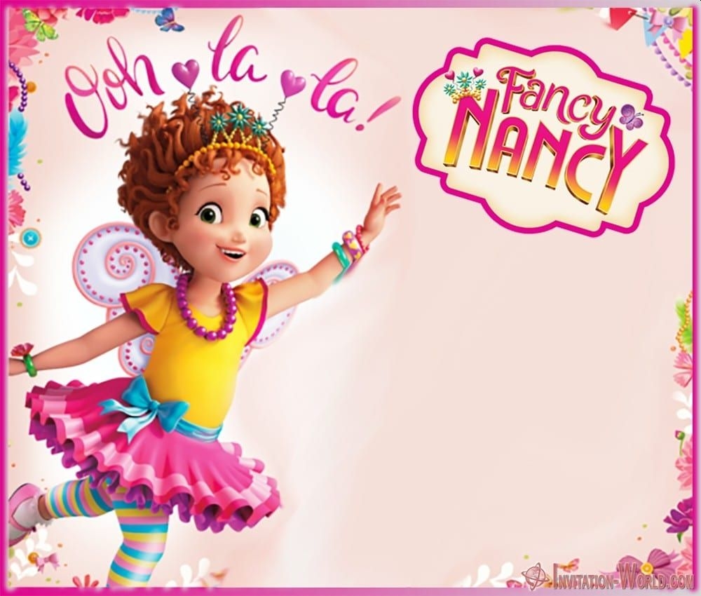 Download Fancy Nancy Invitation Templates Invitation World