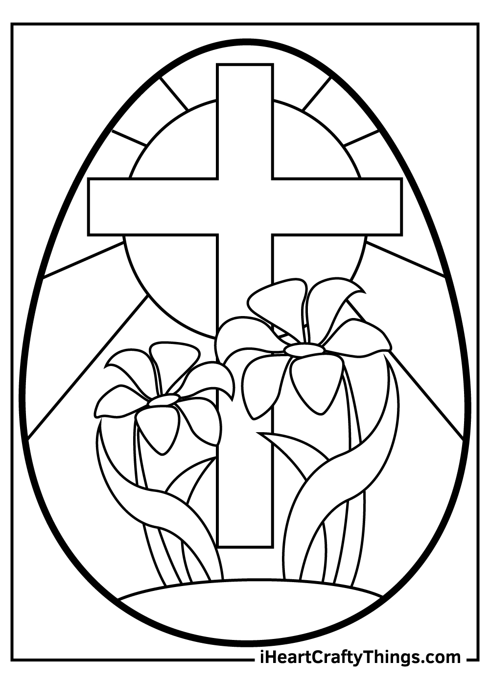 Christian Easter Coloring Sheets Printable