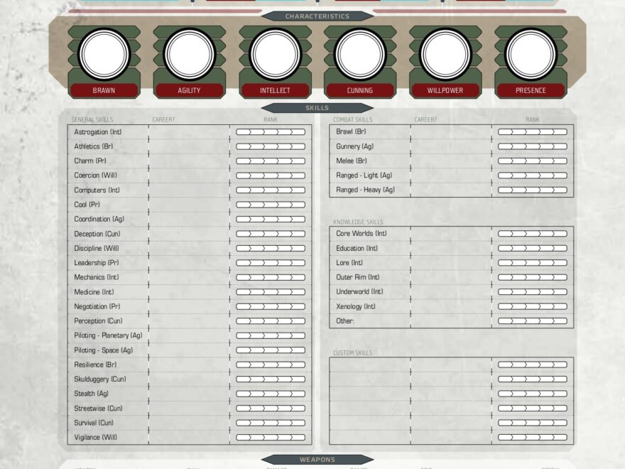 Edge of the Empire CharacterSheet Fillable v4 Flip EBook Pages 1 3 AnyFlip