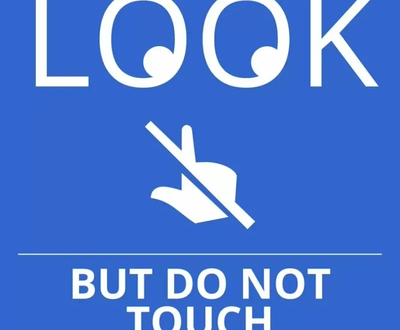 Edit A Do Not Touch Sign Online