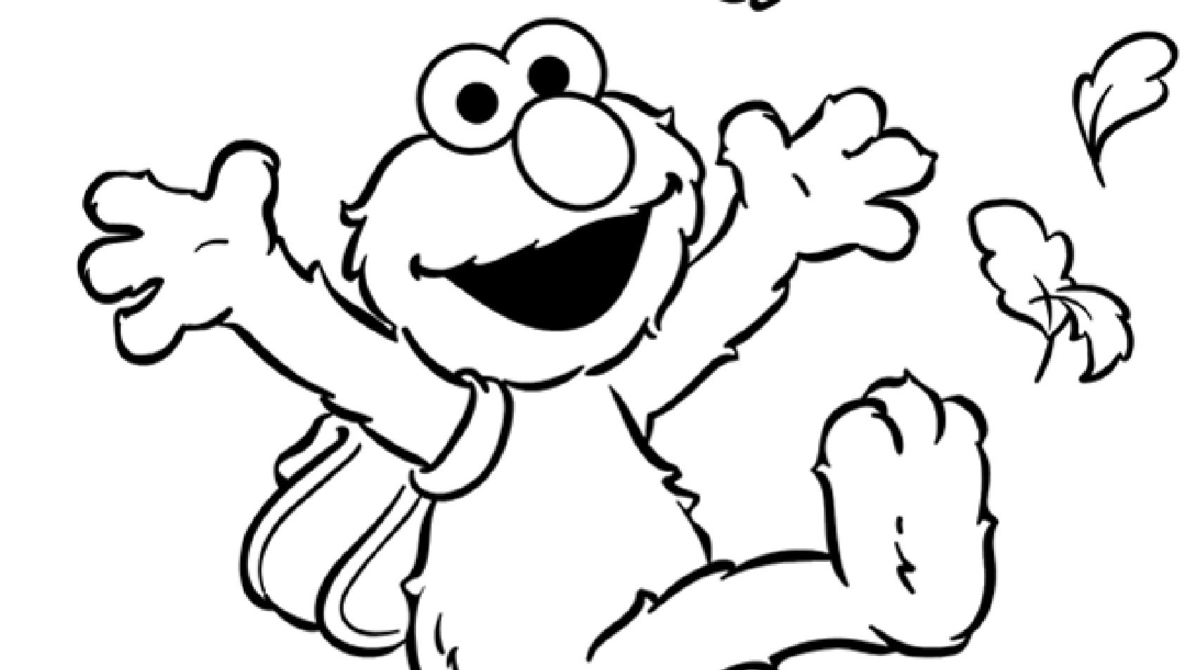 Free Printable Elmo Coloring Sheets