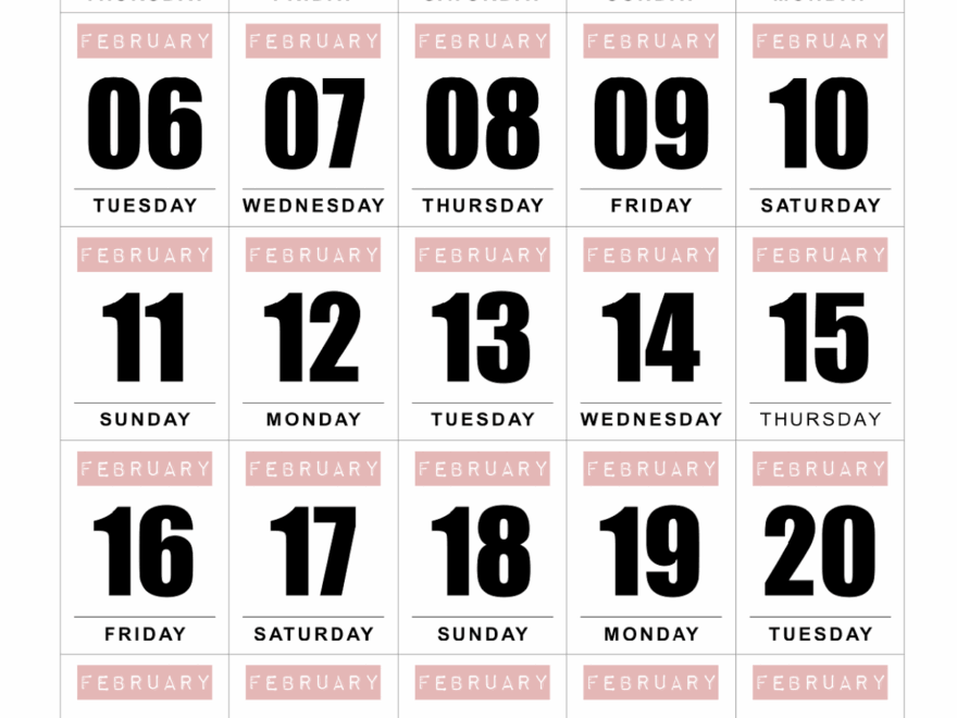 February 2018 Free Bullet Journal And Planner Printable Stickers 3 Years Apart