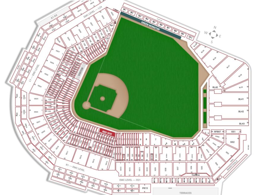 Fenway Park Seating Charts RateYourSeats