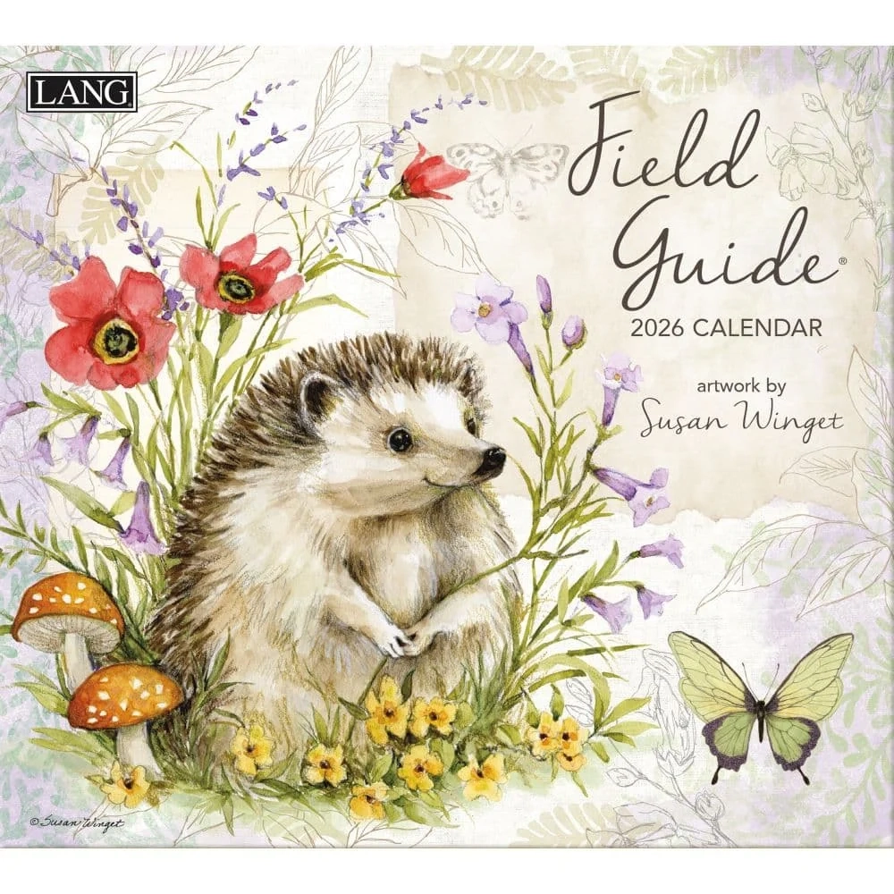Field Guide Calendar 2026 Images By Susan Winget Langstore