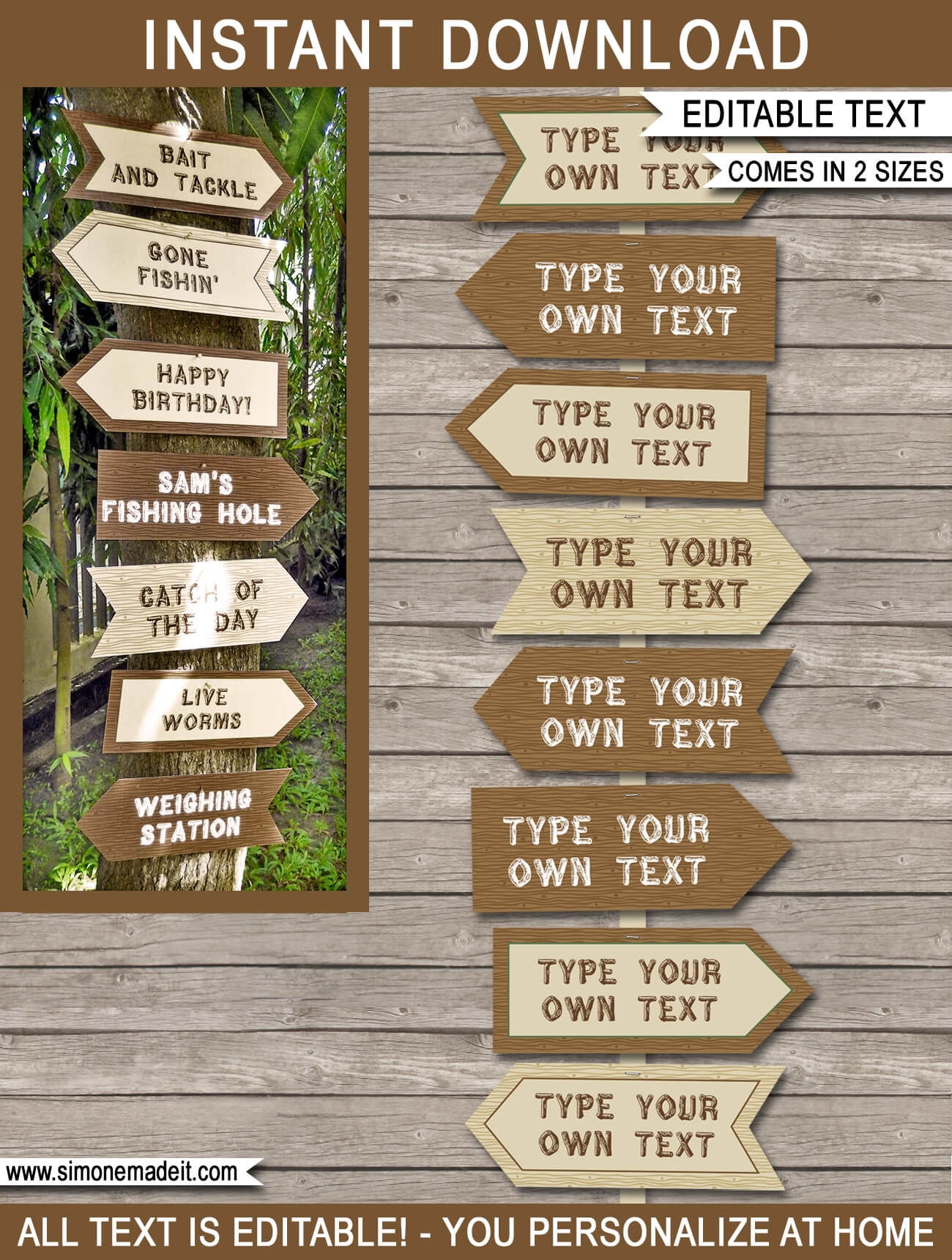 Directional Signs With Arrows Printable