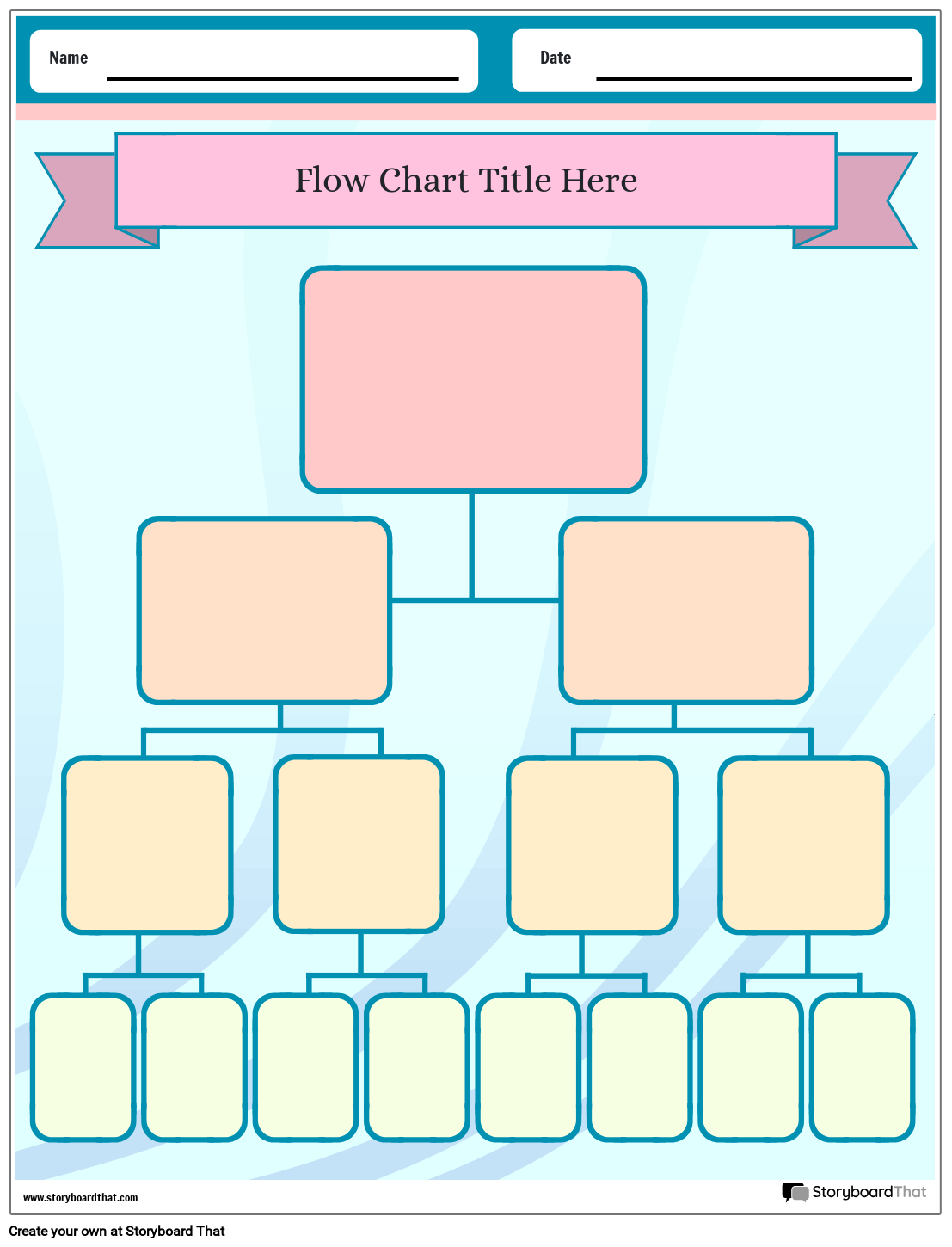 Sequencing Flow Chart Free Printable
