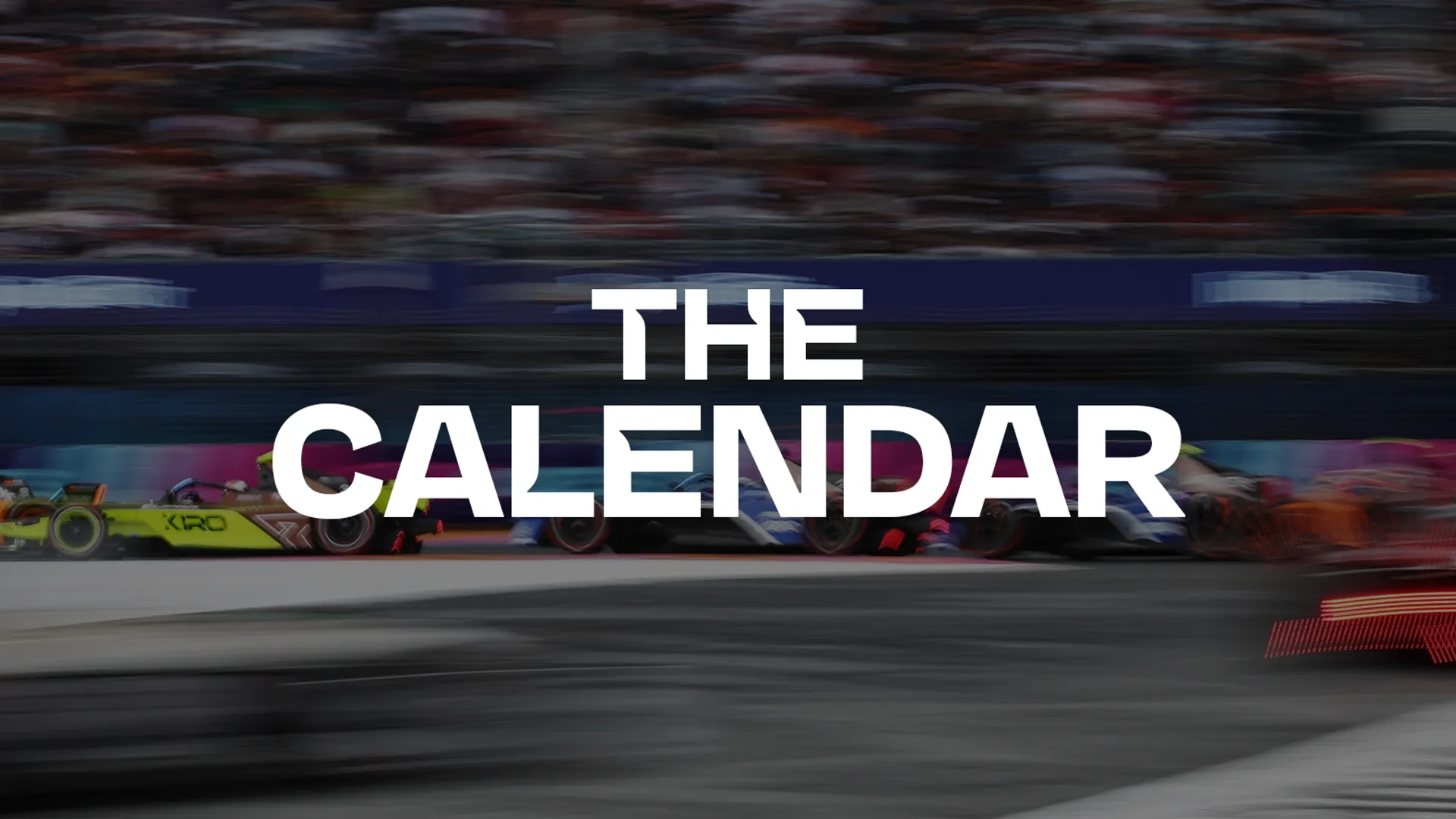 Formula E Calendar 2026 Racing Schedule ABB FIA Formula E World Championship