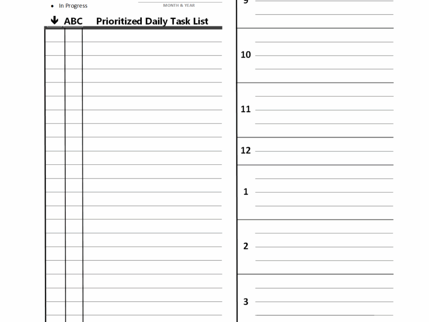 Franklin DayPlanner Style Template R RemarkableTablet