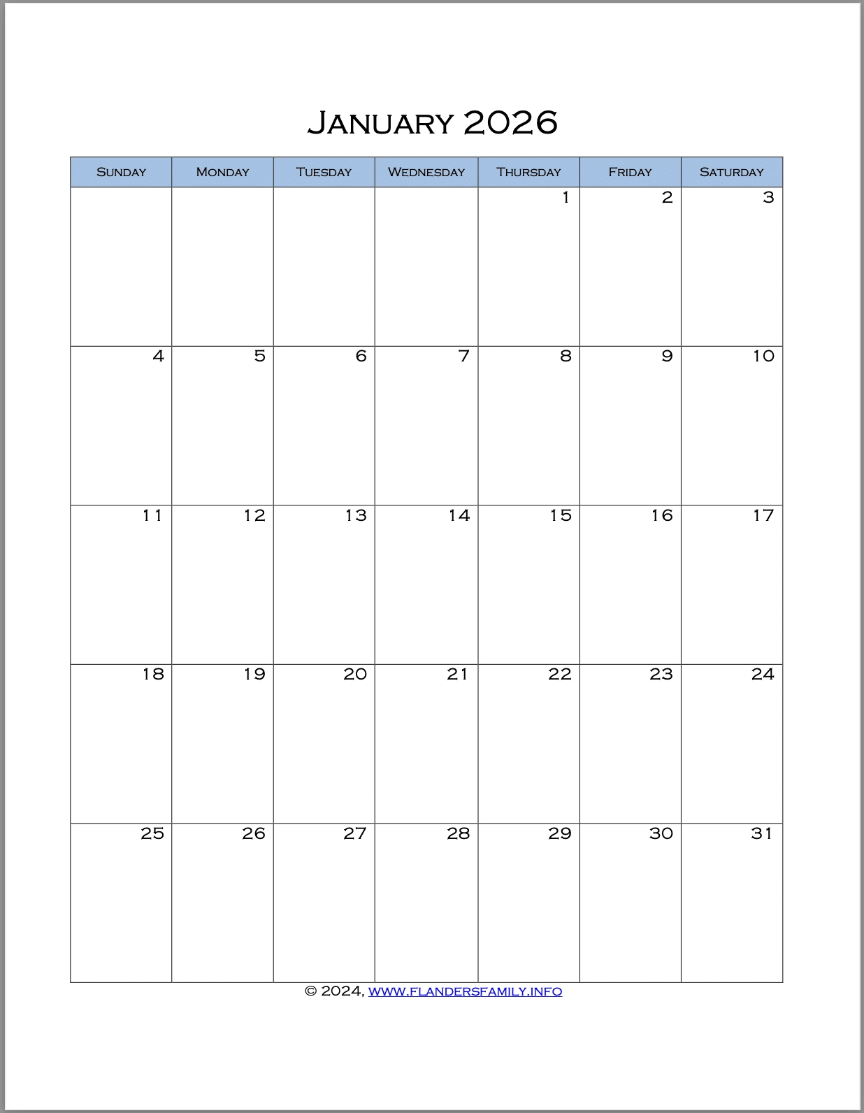 Free Printable Day Planner 2026