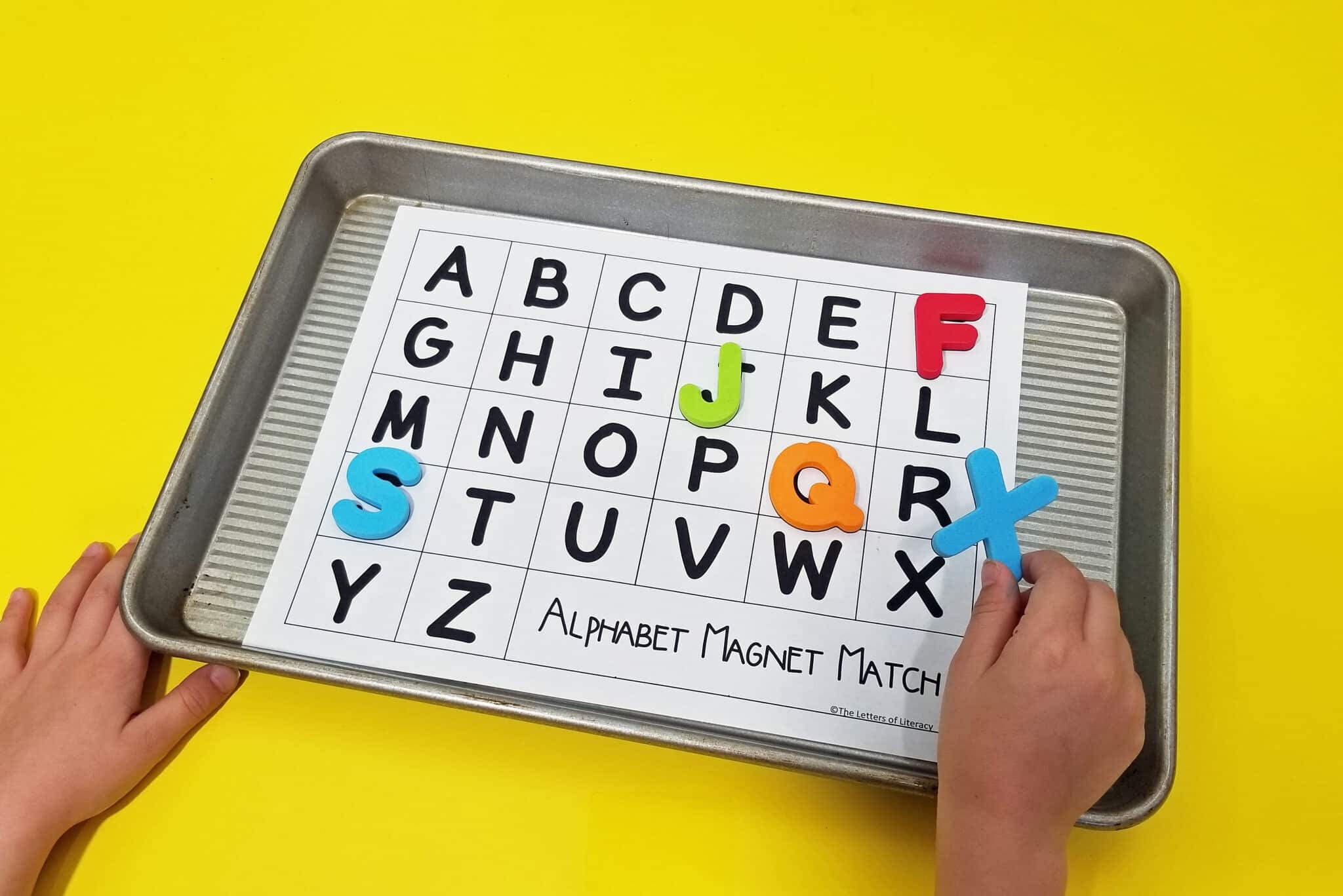 Alphabet Printables For Cookie Sheets