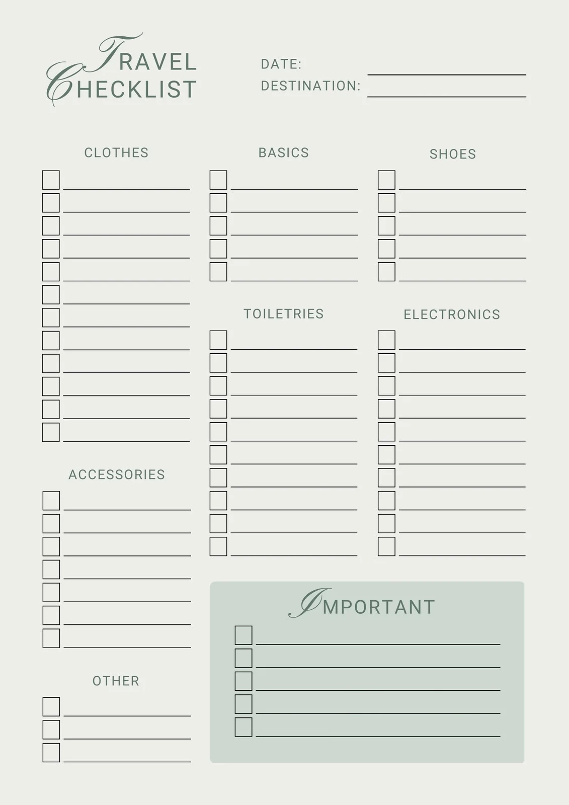 Free And Customizable Travel Checklist Templates Canva Free And Customizable Travel Checklist Templates Canva