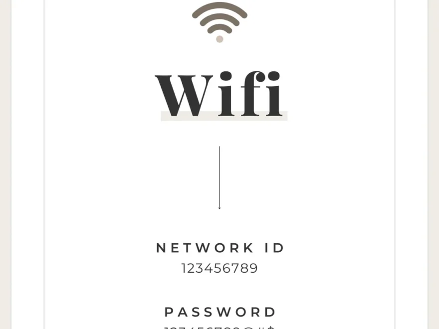 Free And Customizable Wifi Templates