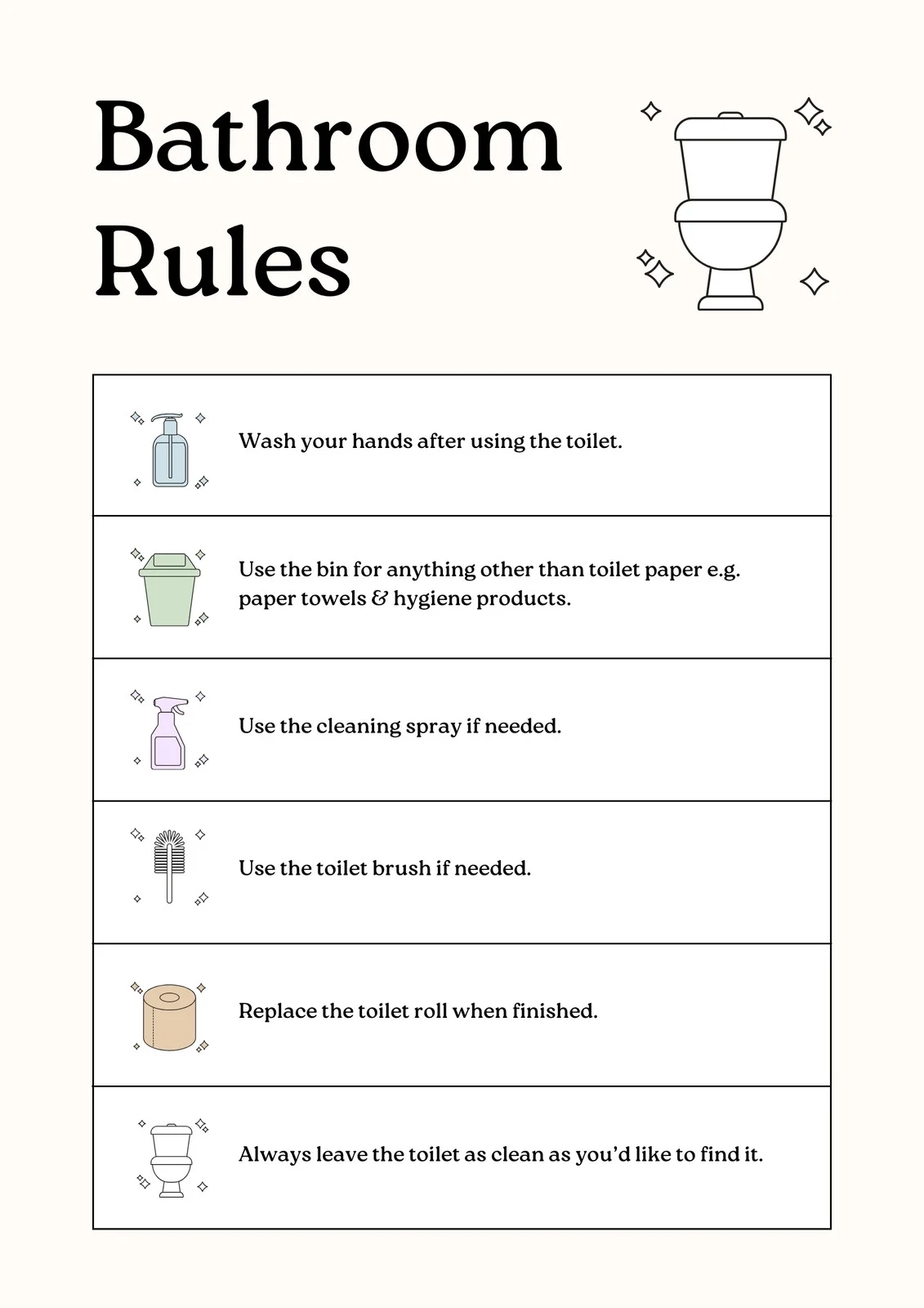 Free And Printable Bathroom Poster Templates Canva Free And Printable Bathroom Poster Templates Canva