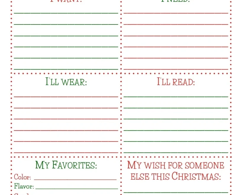 Free Christmas Printables What Lisa Cooks