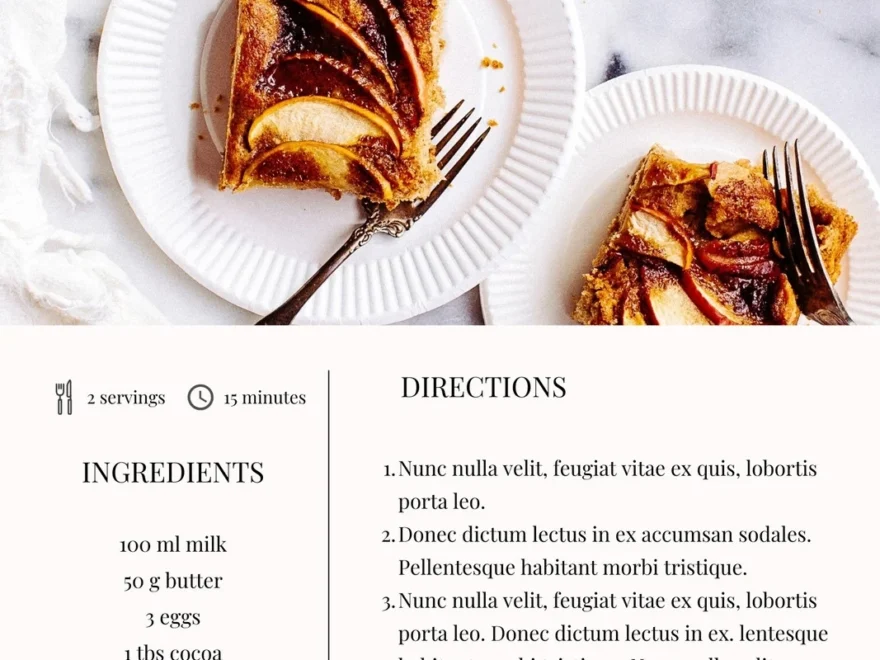 Free Custom Printable Recipe Card Templates Online Canva