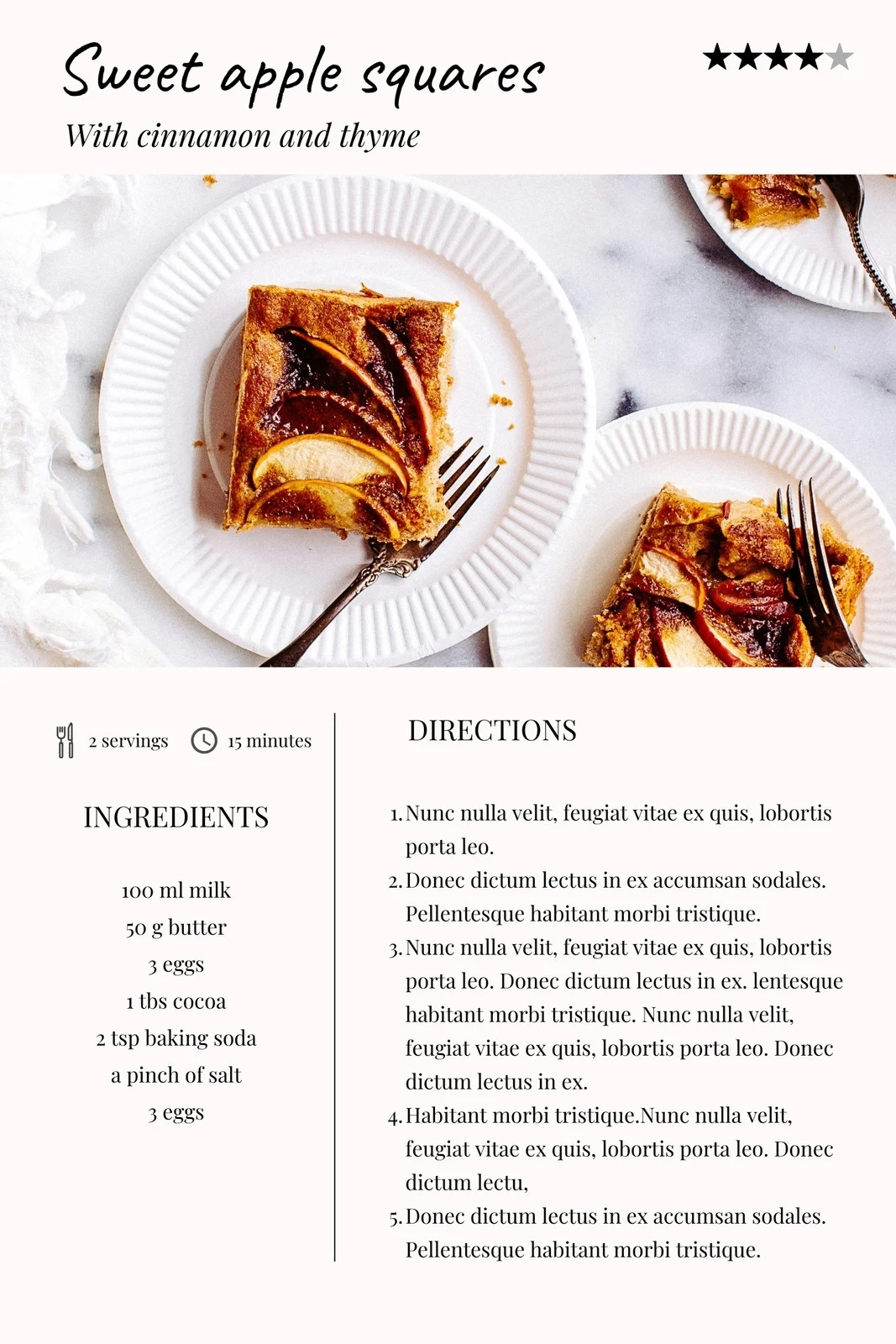 Free Custom Printable Recipe Card Templates Online Canva
