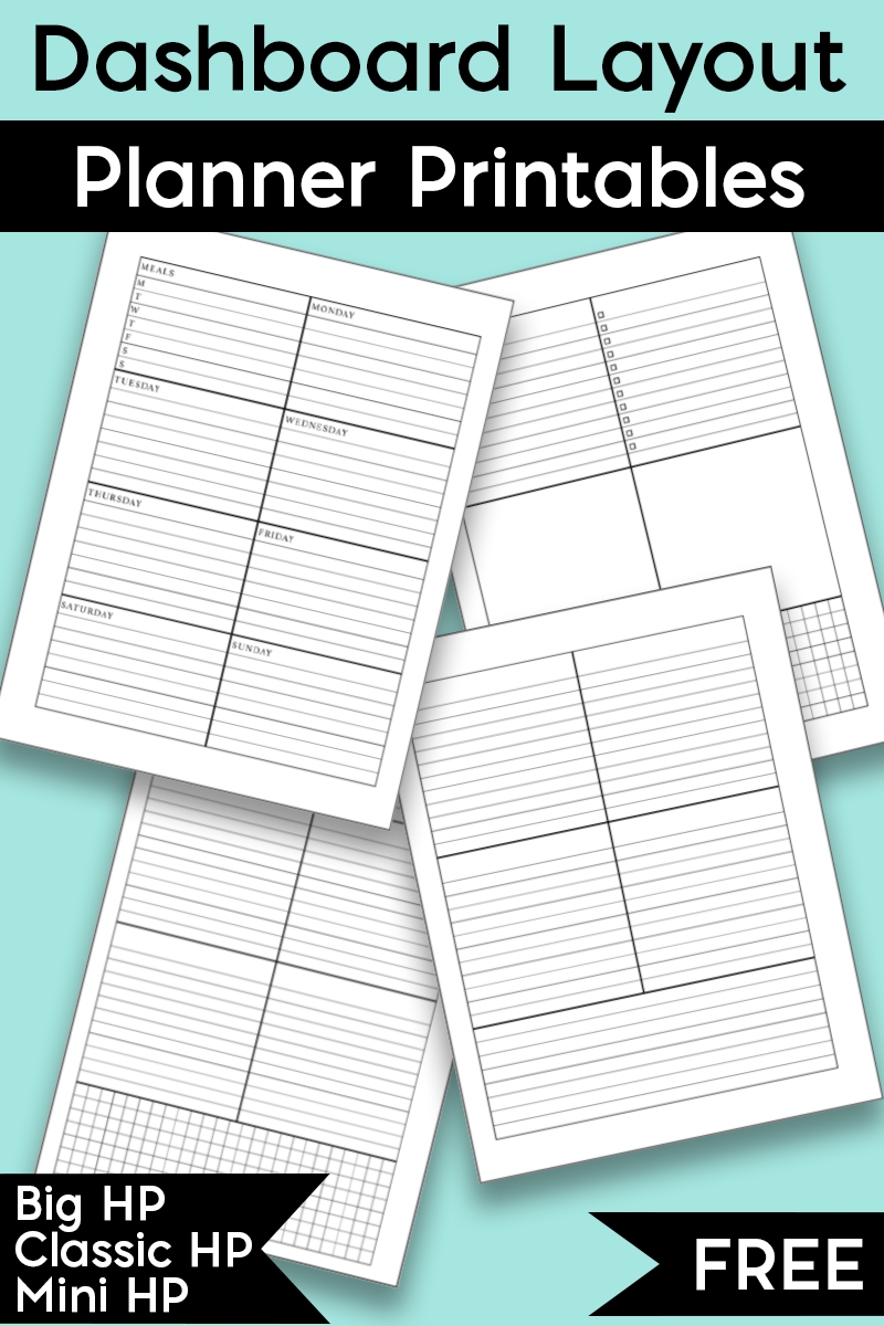Free Dashboard Layout Planner Printables Free Weekly Planner Pages Free Dashboard Layout Planner Printables Free Weekly Planner Pages