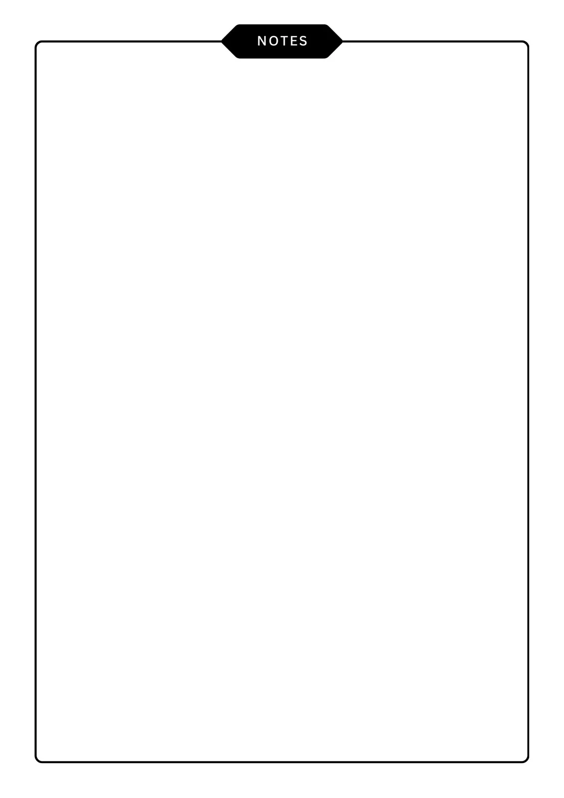 Free Printable Blank Sheet