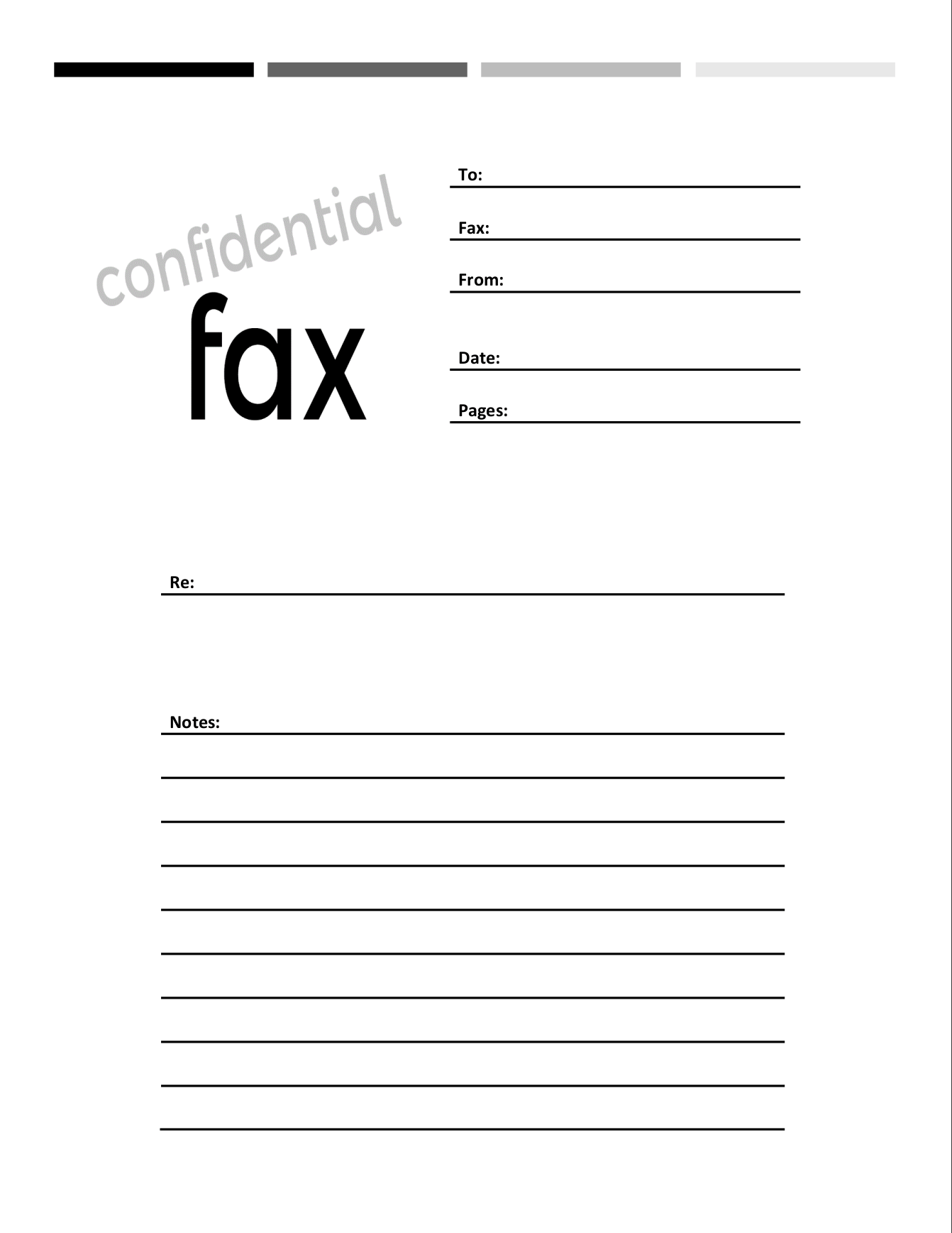 Free Fax Confidential Cover Sheets FaxBurner Free Fax Confidential Cover Sheets FaxBurner