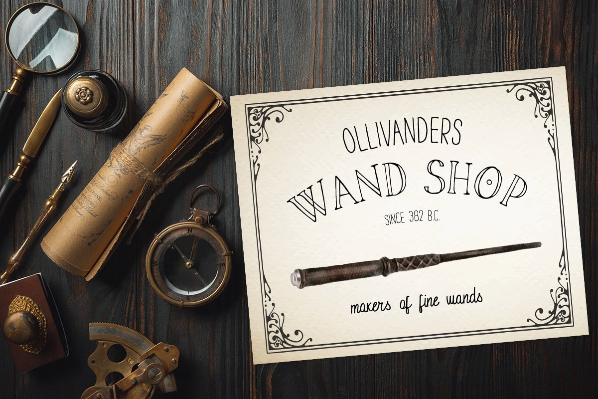 Ollivanders Wand Shop Sign Free Printable