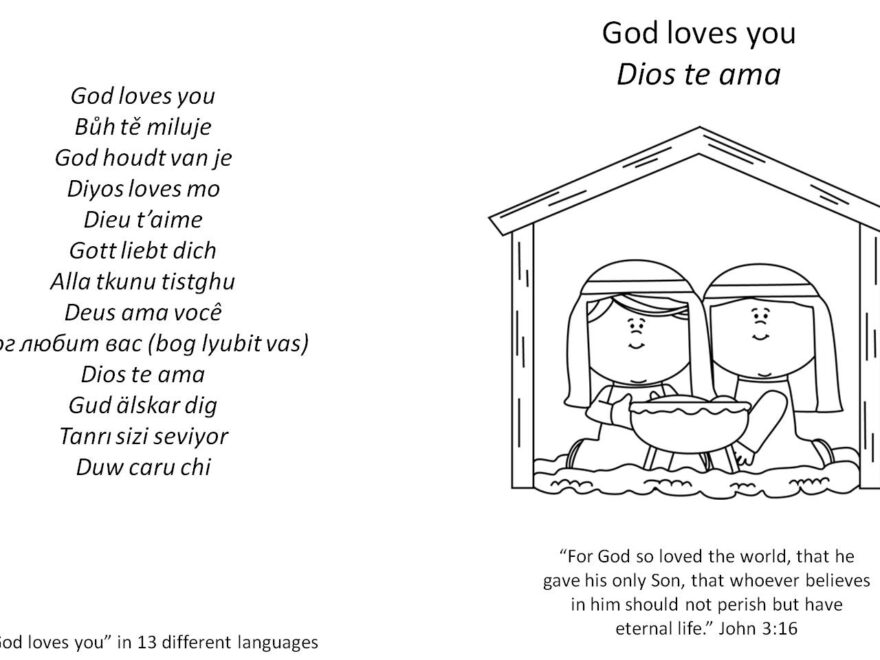 FREE Operation Christmas Child Card For Your Box