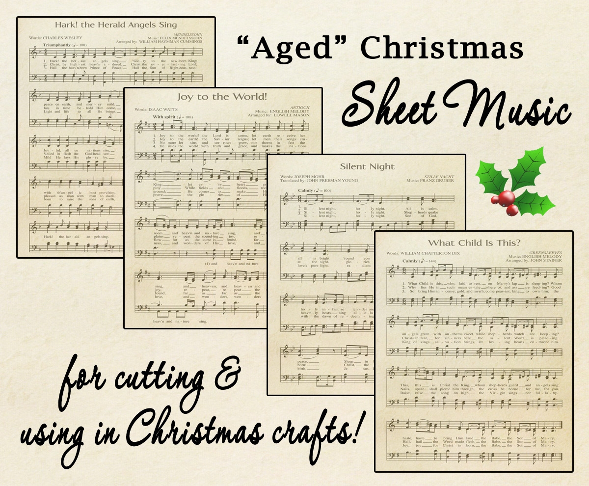 Free Printable Christmas Carols Sheet Music