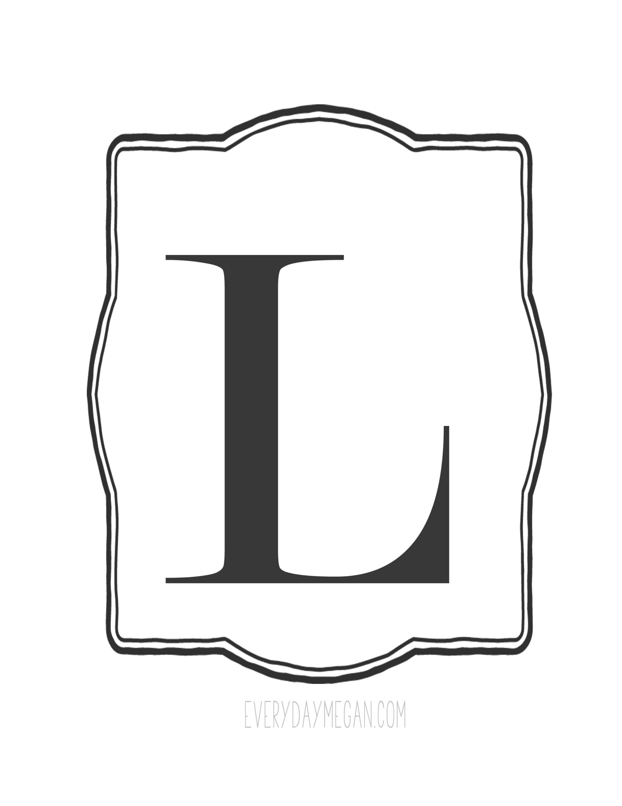 Free Printable Banner Letters Make Your Own Banner