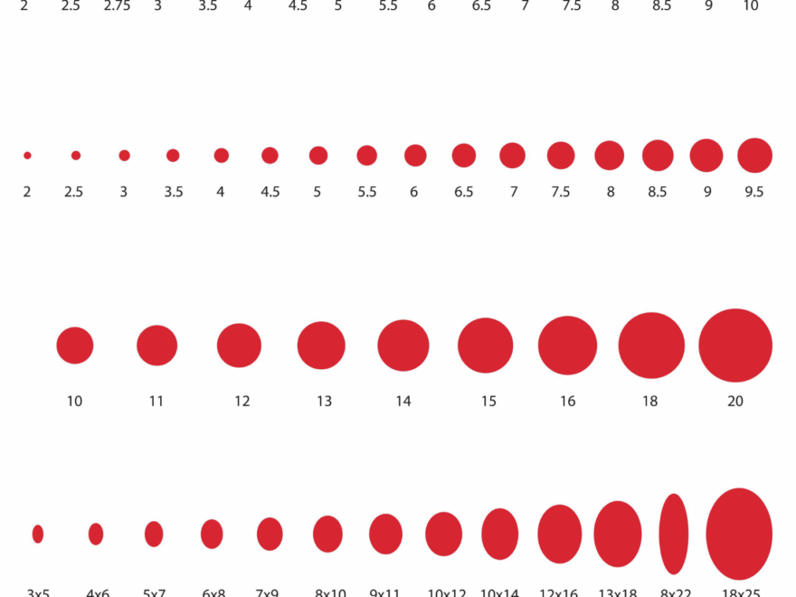 Free Printable Bead Size Chart