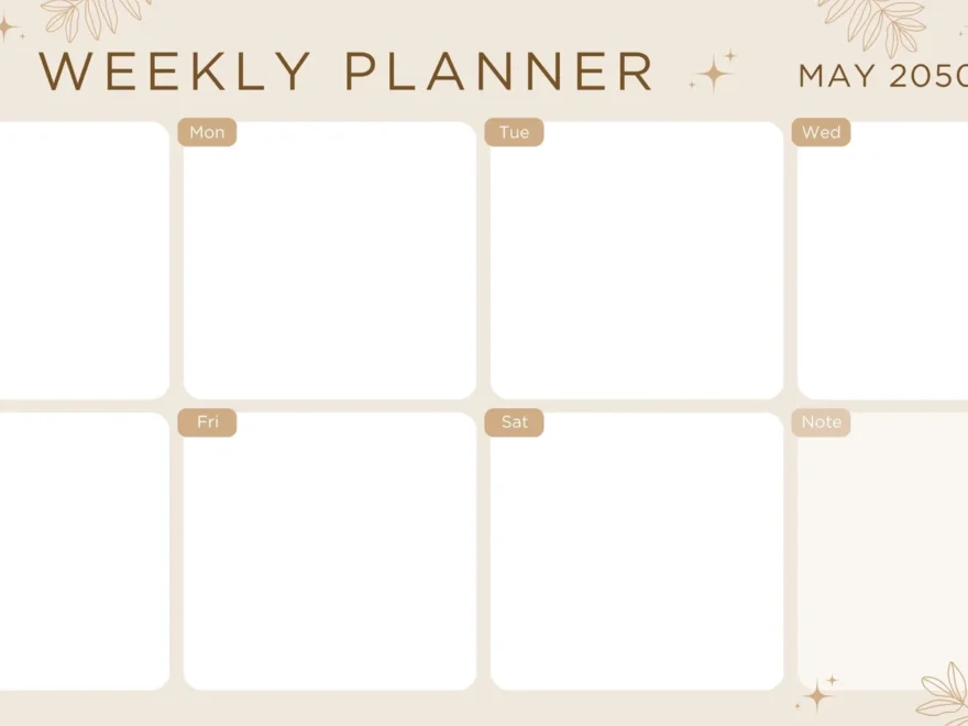 Free Printable Customizable Weekly Calendar Templates Canva