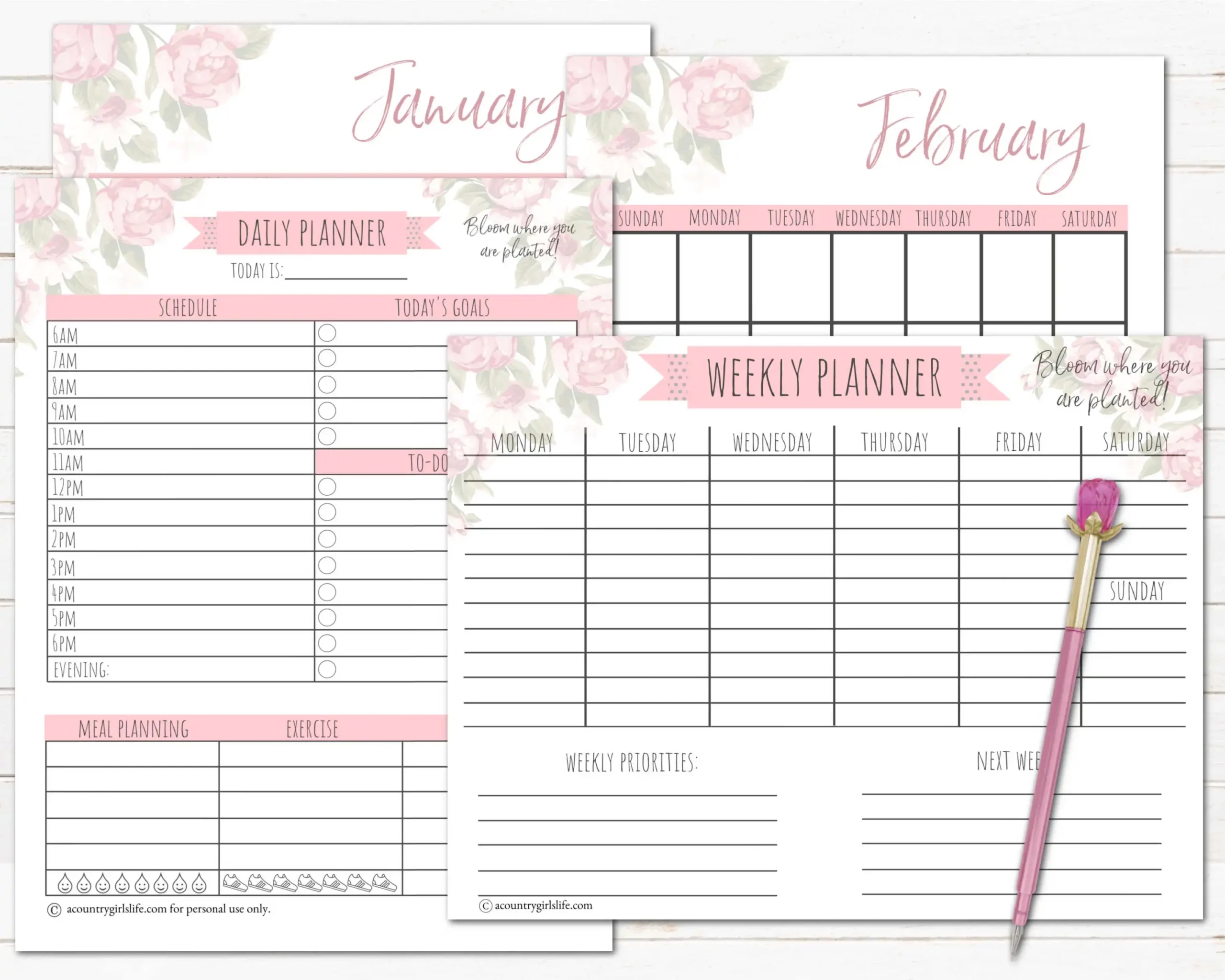 Happy Planner Printables Free-Pintres