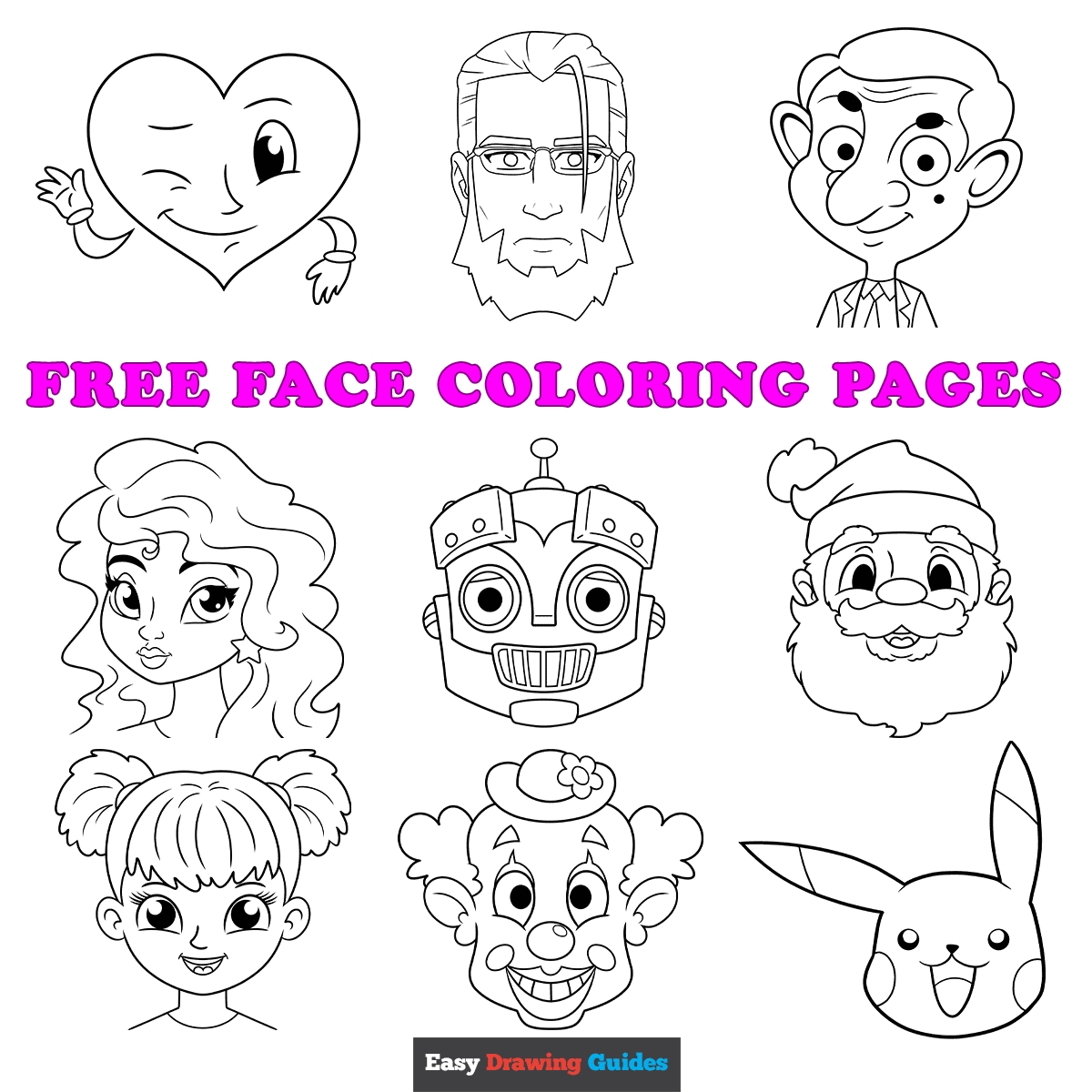 Free Printable Noses & Mouth Sheets