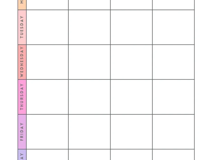 Free Printable Meal Planner Templates To Edit Online Canva