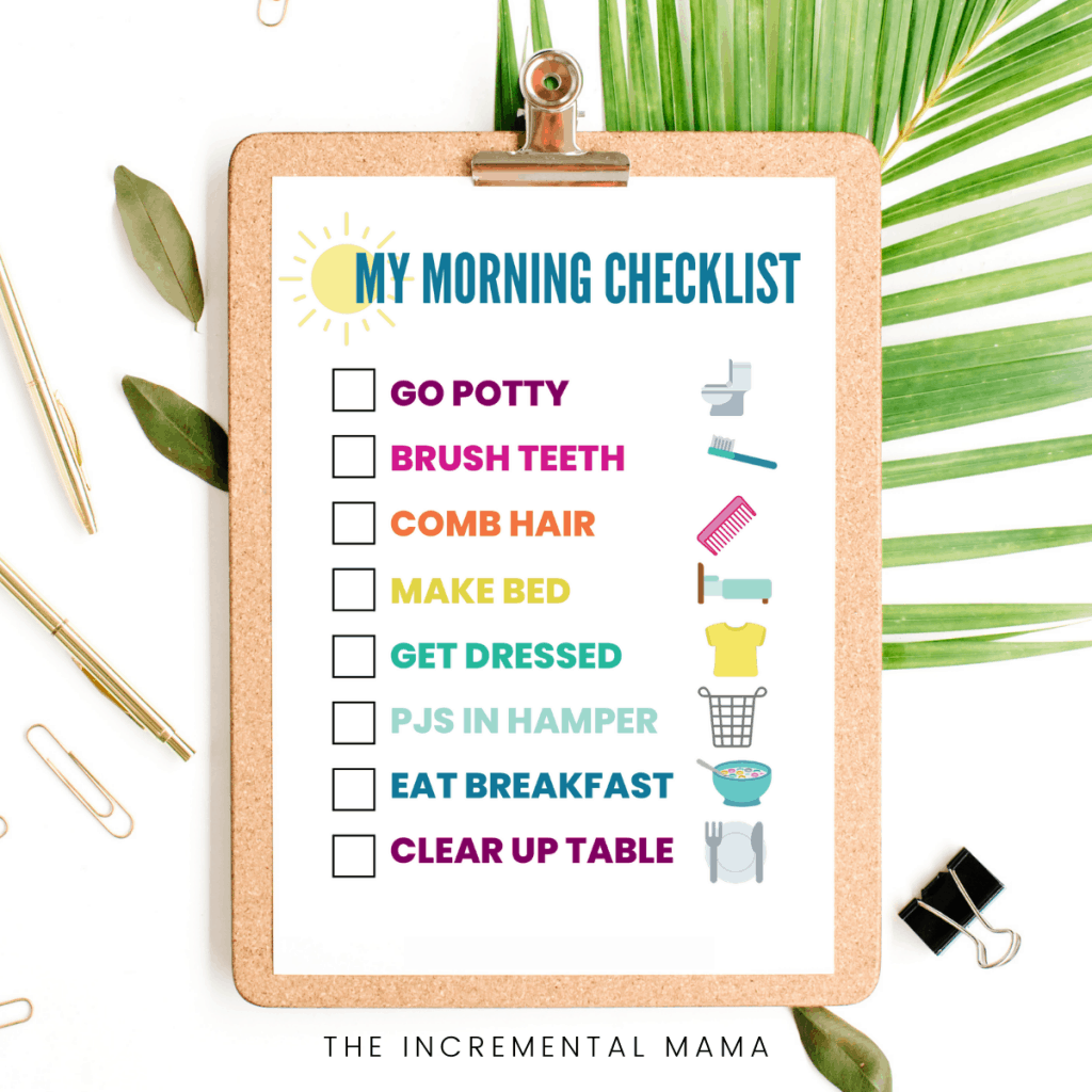 Printable Schedule For Toddlers