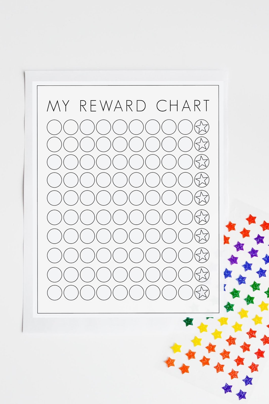 Free Printable Sticker Chart