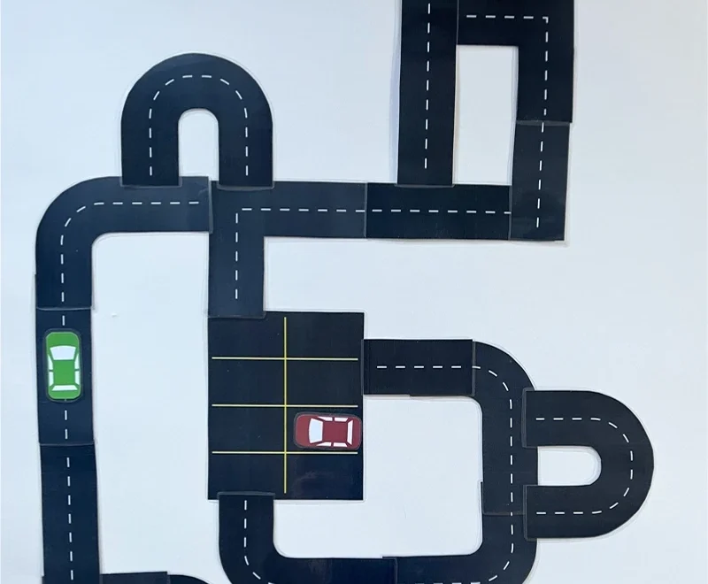 Free Printable Road Template Pjs And Paint