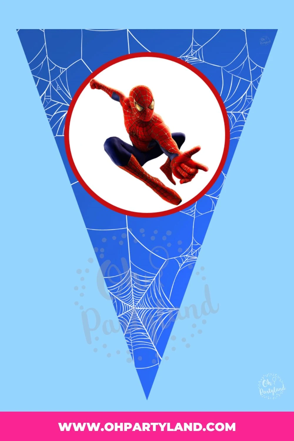Free Printable Spiderman Birthday Sign