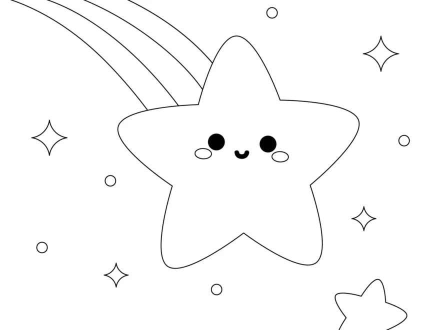 Free Printable Star Coloring Pages Great For Kids Skip To My Lou