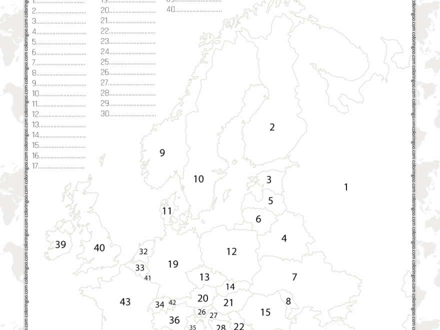 Free Printable United States Map Quiz And Worksheet Worksheets Library