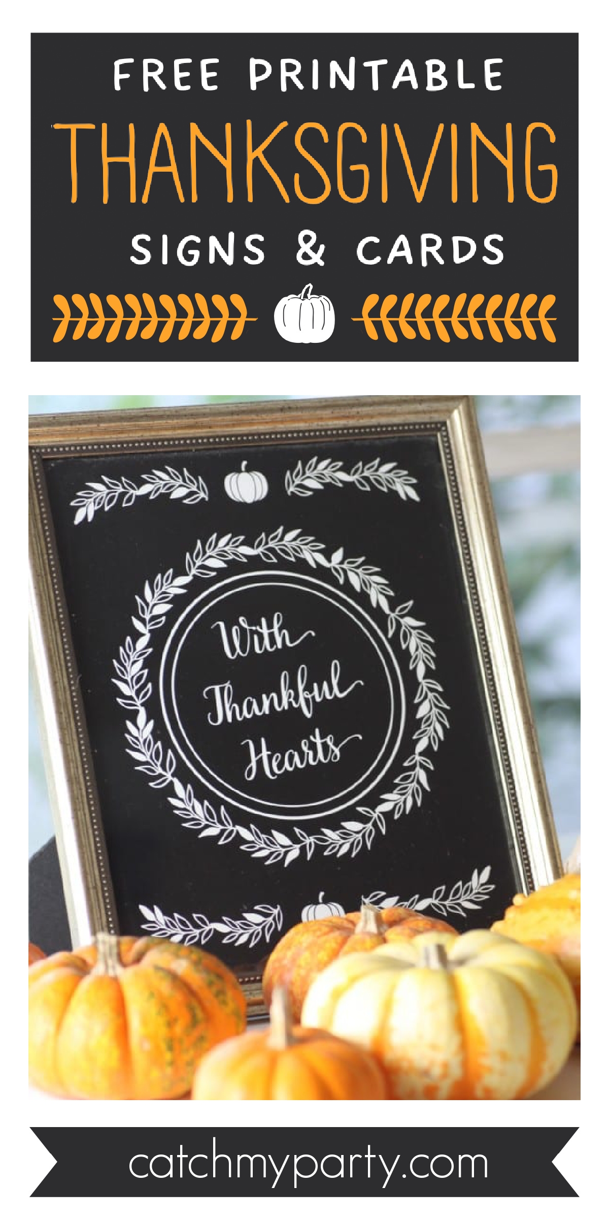Free Thanksgiving Sign Printable