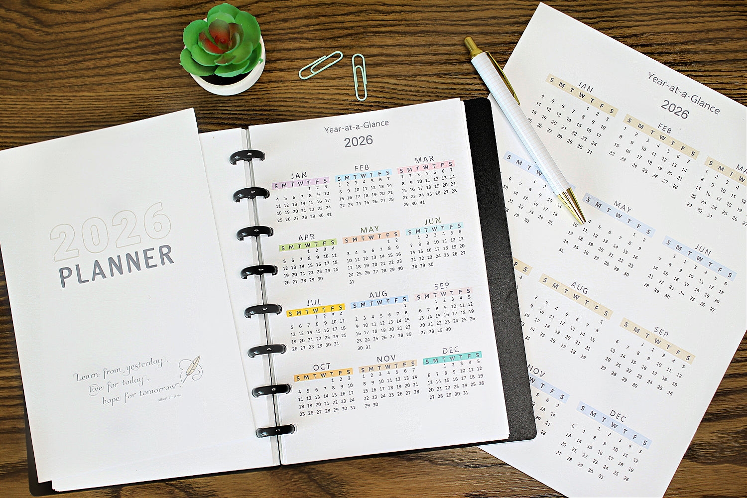 Free Printables For Homemade Planners