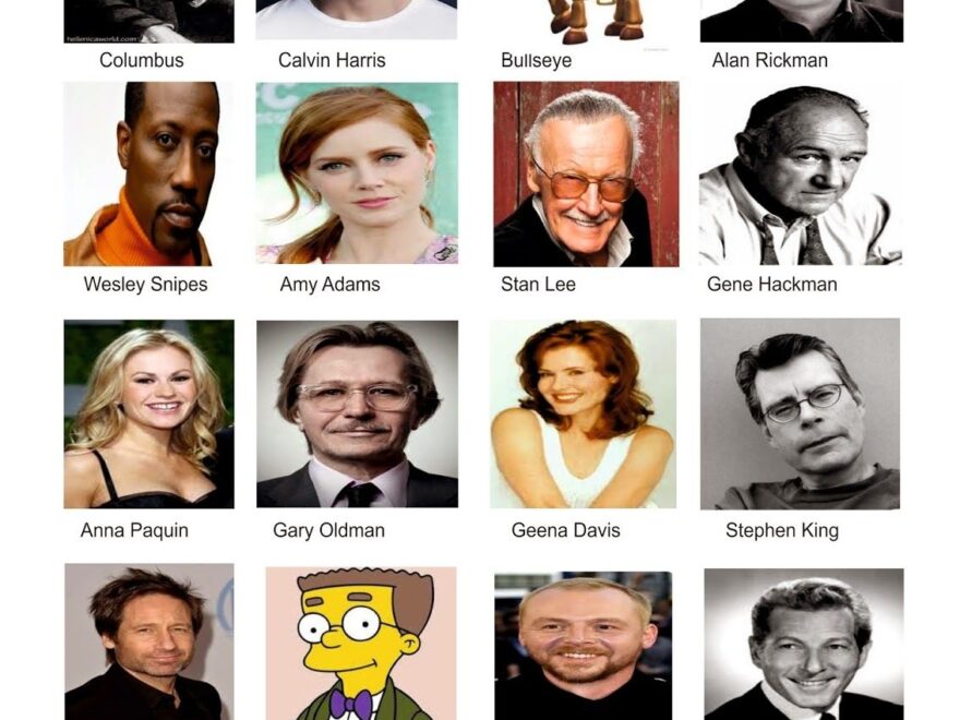 FREE Pub Quiz Picture Rounds FAMOUS PEOPLE 18 Worksheets Library