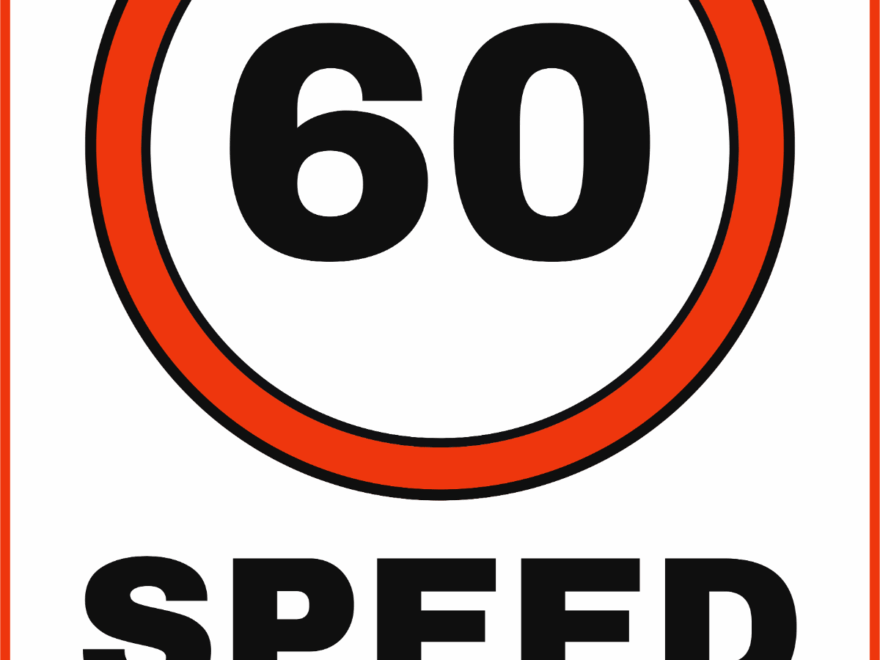 Free Speed Limit Sign Template To Edit Online